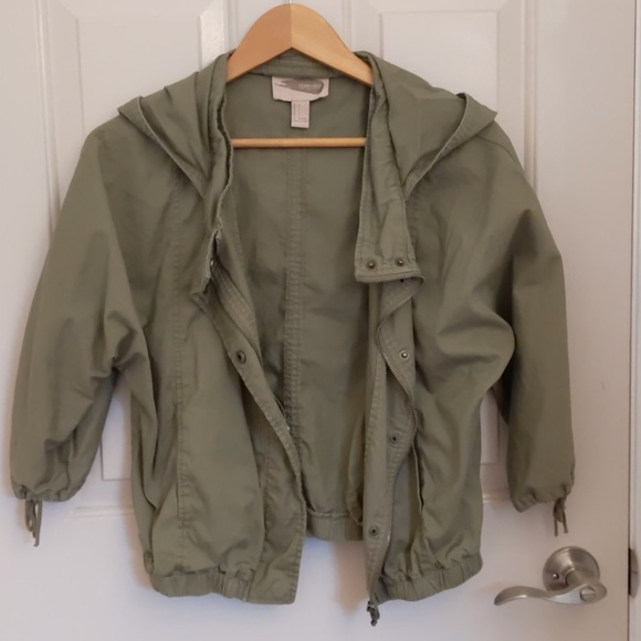 Baggy Cropped Cargo Jacket - Picture 1 of 3